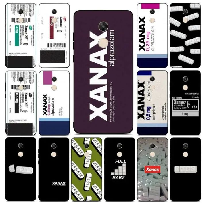XANAX Phone Case for Redmi Note 8 7 9 4 6 pro max T X 5A 3 10 lite pro