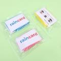 【JewelryDream 】 Vacuum Compression Packaging Travel Portable Card Raincoat Outdoor Sports Accessories Convenient Disposable Adult Mini Rain Cover Fast. 