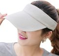 Sun Visor Hat Golf Tennis Cap Without Top Crown Outdoor Travel.