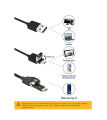 Android Endoscope Camera 3in1 Waterproof with Flexible wire / Hard wire.