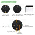 【Exclusive】 Kebidu Steering Wheel Remote Control MP3 Music Player for IOS Android Car Button Control Kit - Black Color.