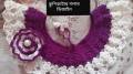 Crochet/ kushikatar neck for 3 month to 10 year baby girl. 