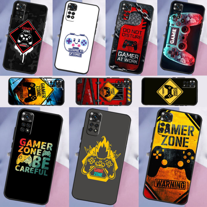Game Console Gamer Zone Phone Case For Xiaomi Redmi Note 11 Pro Note 10 Pro 12 8 9 Pro 9S 10S 11S 12C 9C 10C Funda