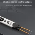 2-IN-1 Plastic Welder Cordless Soldering Iron Kit for Hot Stapler Pen LithiumBattery. 