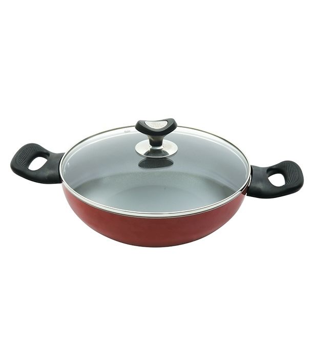 RFL%20Topper%20Non%20Stick%20Glamour%20Karai%20With%20Lid%20Red%2024%20Cm%20805012%20-%20Image%202