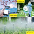 Automatic Watering Sprinkler System Irrigation Controller APP Remote Control WiFi Connection with Rain Sensor Watering Timer. 