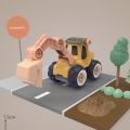 Excavator - C001 Removable Assembly Engineering Vehicle.