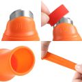 Silicone Thumb cutter + 5 Pieces Finger Protector Cutting Gears Vegetable Picking Nipping Plant Leaf Scissors Garden Gloves.