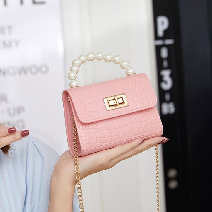 Women's%20Crocodile%20Jelly%20Handbag%202024%20Crossbody%20Bag%20with%20Pearl%20Detail%20-%20Image%202