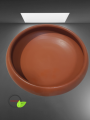 Clay Terracotta Shanki Plate - Kosh. 