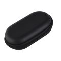 Oval Earphone Case Mini Earbuds Hold Storage Box Headset Bags Portable Zipper Headphone Carrying Bag Headsets Container.