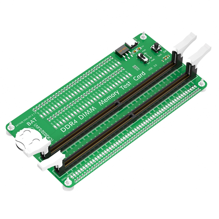 DDR4 Memory Tester with Long Latch, with LED Indicators for Desktop ...