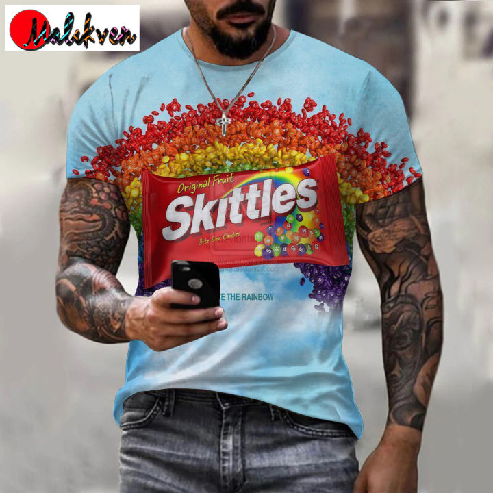 2022%20New%20Snack%20Food%20Series%203D%20T-shirt%20Rainbow%20Candy%20Design%20Printed%20T%20Shirt%20Men%20Women%20Fashion%20Casual%20Streetwear%20Oversized%20Tops%20-%20Image%205