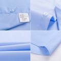 High Quality Large Size S-8XL Men Social Dress Shirts Long Sleeved Classic Slim fit Elegant Formal Shirt For Man Blouses Clothes.