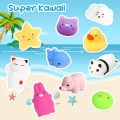10Pcs/set Mochi Squishy Toys Mini Squishies Kawaii Animal Squishys Party Easter Gifts for Kids Stress Relief Toy. 