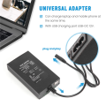 Universal 12V-24V AC Power Adapter Adjustable Car Home Charger. 