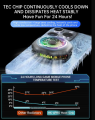 HK-4 PRO Mobile Magnetic Fan Cooler Radiator Tablet Semiconductor mobile phone cooler.