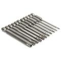 11 Pcs Magnetic T6-T40 Torx Head Screwdriver Bit Set Star 6 Point Screwdriver Drill Bits Tools 3 Inch Length. 