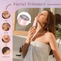 Electric Shaver for Women Waterproof Wet & Dry Hair Razors 2 in 1 Double Head Dual Bikini Hair Trimmer Detachable Head Shaver.