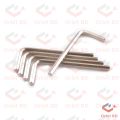 M4 Hex Key Wrench L Shape 2mm Diameter Inner Hexagonal Spanner Stainless Steel Screwdriver Hex Wrench For M4 Hexagon Socket Set Screw Allen Key.