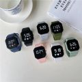 Children Digital Watches Student Silicone Strap Wristatch for Kids Boys Buckle Teen Cheap Hand Clock Youth Women Hour Football. 