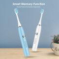 【Happy baby toy store】Portable Smart Electric Sonic Vibration Toothbrush 5 Adjustable Modes Waterproof USB Electric Brush. 