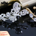 1Pc Sweet Women Rhinestone Inlaid Butterfly Right Ear Cuff Stud Earrings Jewelry. 