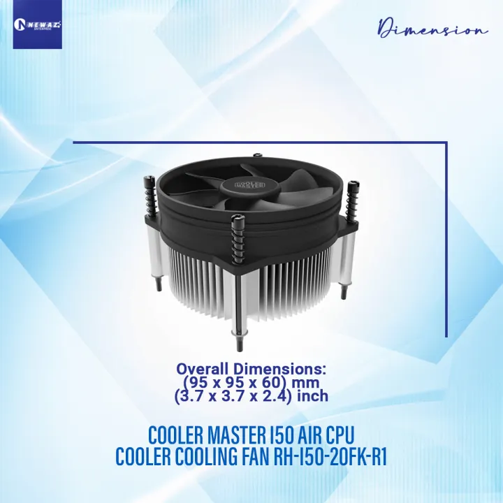 Cooler%20Master%20i50%20Air%20CPU%20Cooler%20cooling%20fan%0ARH-I50-20FK-R1%20Sockets:%20Intel%20LGA%201156/1155/1151/1150%20socket%20-%20Image%204