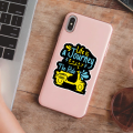 Inspirational Quote Mobile Sticker for Girls And Boys. 