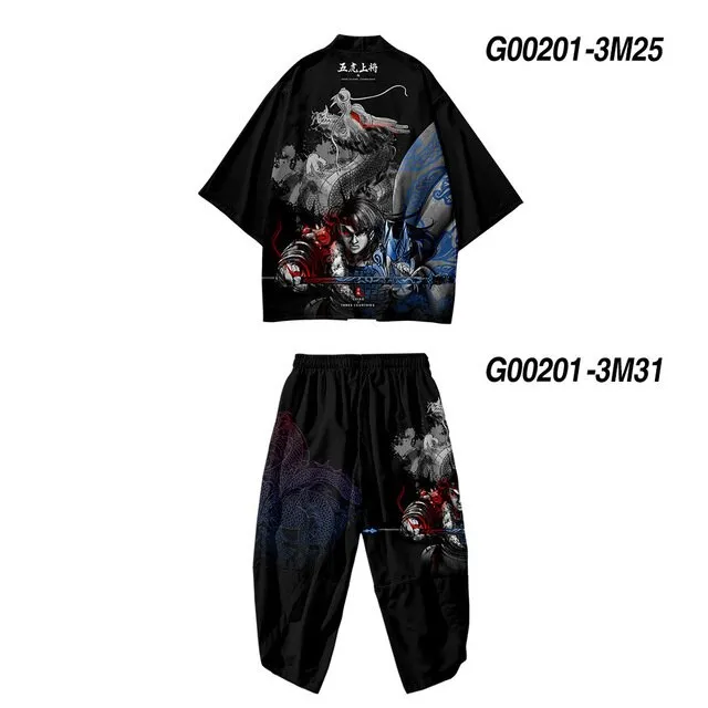 Two-piece%20Suit%20Oversize%20XXS-6XL%20Japanese%20Style%20Fashion%20Kimono%20And%20Pants%20Set%20Men%20Cardigan%20Blouse%20Haori%20Obi%20Asian%20Clothes%20-%20Image%202