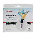 Himi Miya Water Color Tube Set 12 ML 24 Colors Rich and High Pigmented Paints.