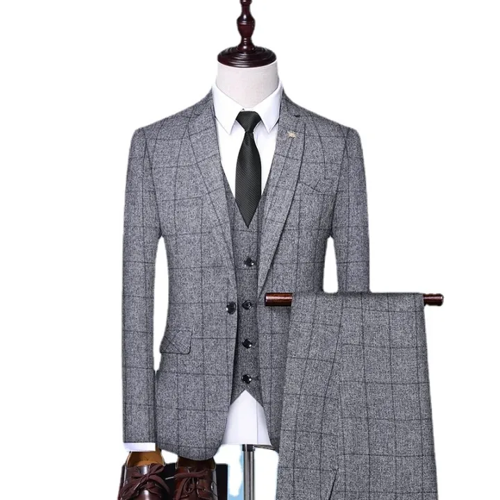 Men%20Fashion%203%20Pieces%20Suit%20Spring%20Autumn%20Plaid%20Slim%20Fit%20Business%20Formal%20Casual%20Check%20Suits%20Office%20Work%20Party%20Prom%20Wedding%20Groom%20-%20Image%205