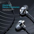 Rock Space Obsidian Stereo Earphones.