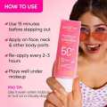 Dot & Key Watermelon Hyaluronic Cooling Sunscreen SPF 50 PA+++ -50 gram.