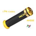 Alloy RCB AHG66 Handle Grip. Universal Handle Grips For Motorcycle. Golden 2 Pis.
