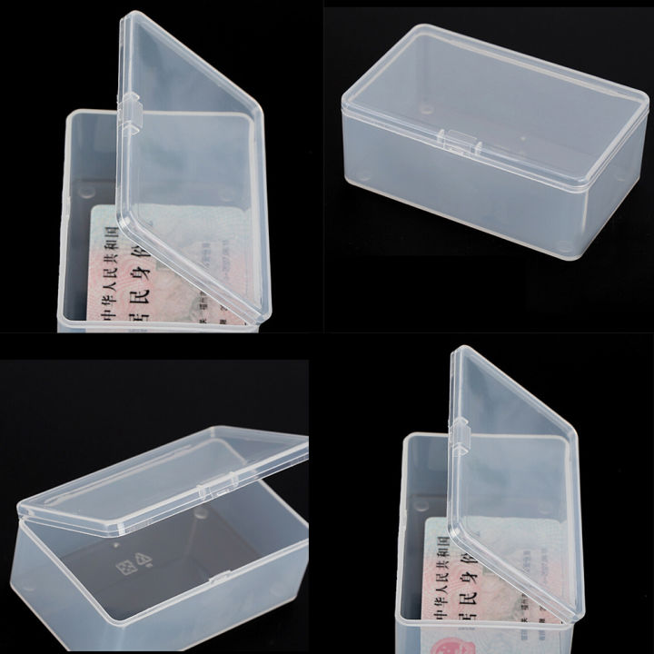 Square%20Plastic%20Clear%20Transparent%20With%20Lid%20Storage%20Box%20Collection%20Container%20Case%20NOVO%20-%20Image%206