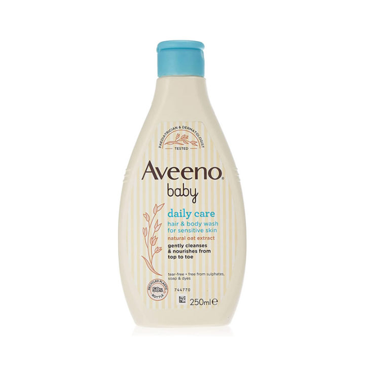 Aveeno Daily Care Baby Hair & Body Wash for Baby Skin 300ml, UK