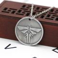 The Last Of Us 2 Necklace Firefly Logo Letters Dogtag Joel Ellie Tess Pendant Vintage Retro Hot Game Jewelry Men Women Wholesale. 