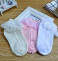 New Princess Baby Girl Socks Lace Ruffle Kids Girls Socks for 2 to 8 year babys free size Meia Infantil baby girl socks. 