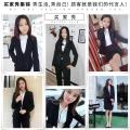 2023Spring and Autumn New Business Suit Women's Suit Suit Female College Student Interview Formal Wear Hotel Front Stage Work Wear Clothes. 
