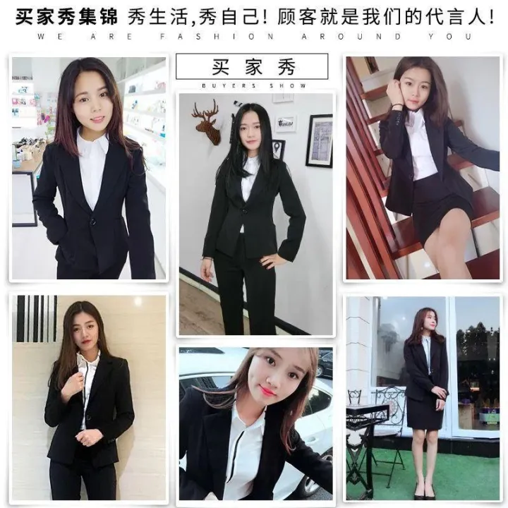 2023Spring%20and%20Autumn%20New%20Business%20Suit%20Women's%20Suit%20Suit%20Female%20College%20Student%20Interview%20Formal%20Wear%20Hotel%20Front%20Stage%20Work%20Wear%20Clothes%20-%20Image%204