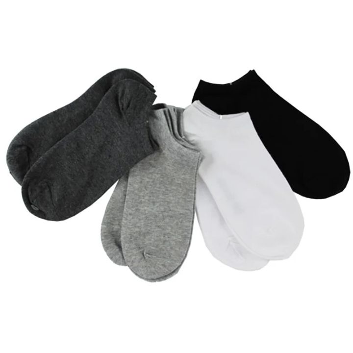 Essentials%20Men's%20Performance%20Cotton%20Cushioned%20Athletic%20Ankle%20Socks%205Pairs%20-%20Image%203
