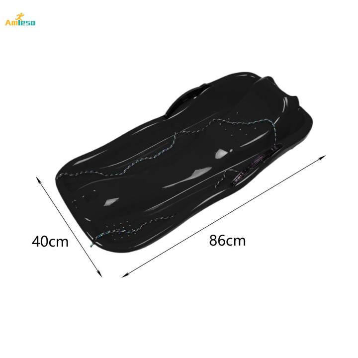 Toboggan%20Double%20Human%20Sleigh%20Sledding%20Kids%20Sledge%20Fun%20Toy%20Winter%20Snow%20Sled%20for%20Backyard%20-%20Image%206