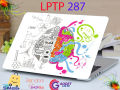 LPTP 287 Science Brain Laptop Sticker Laptop Skin Sticker & Laptop Skin for laptop Back Side Decoration - Laptop Sticker.
