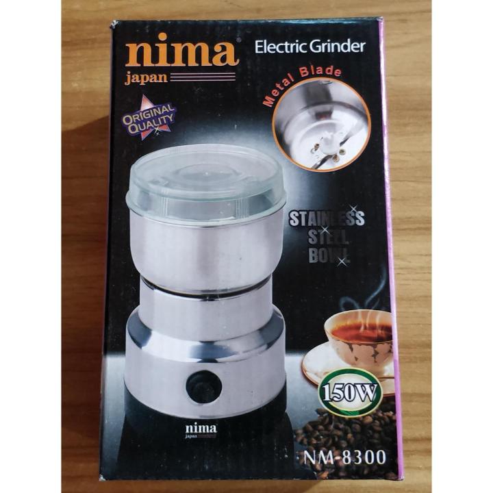 Nima Machine Original Nima Electric Grinder Nm-8300 150W - Silver | Daraz.com.bd