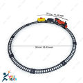 Train & Toy Show Fast Train Classical Express Train Track Set Toy For Kids. 