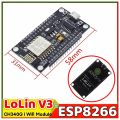ESP8266 NodeMcu LoLin V3 Development Board For Smart Switch Automation. 
