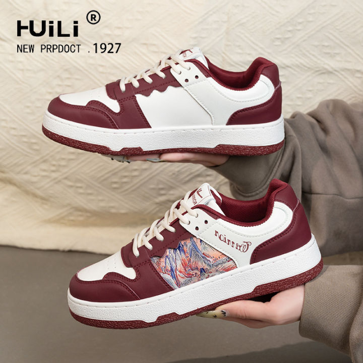 Warrior%20Men's%20Shoes%20Ink%20Painting%20Board%20Shoes%20Summer%20New%202023%20Mesh%20Breathable%20Casual%20Sneaker%20Men%20Fashion%20Shoes%20Men%20-%20Image%203