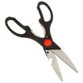 Stainless Steel Fish Cutting Scissors - Black. 