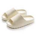 Summer Slippers Men Women Indoor Eva High Soft Bottom Sandals Open Toe Trend Slides Light Beach Shoes Slippers Home Size 36-45. 